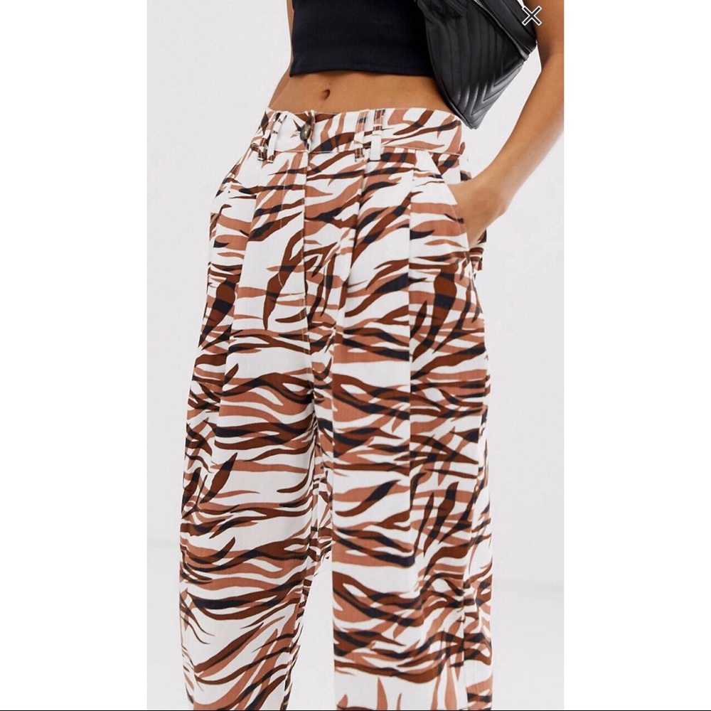 NWT ASOS Pleat Front Tiger Pants-donating